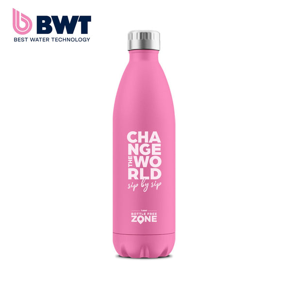 BWT Climate Bottle White/Pink