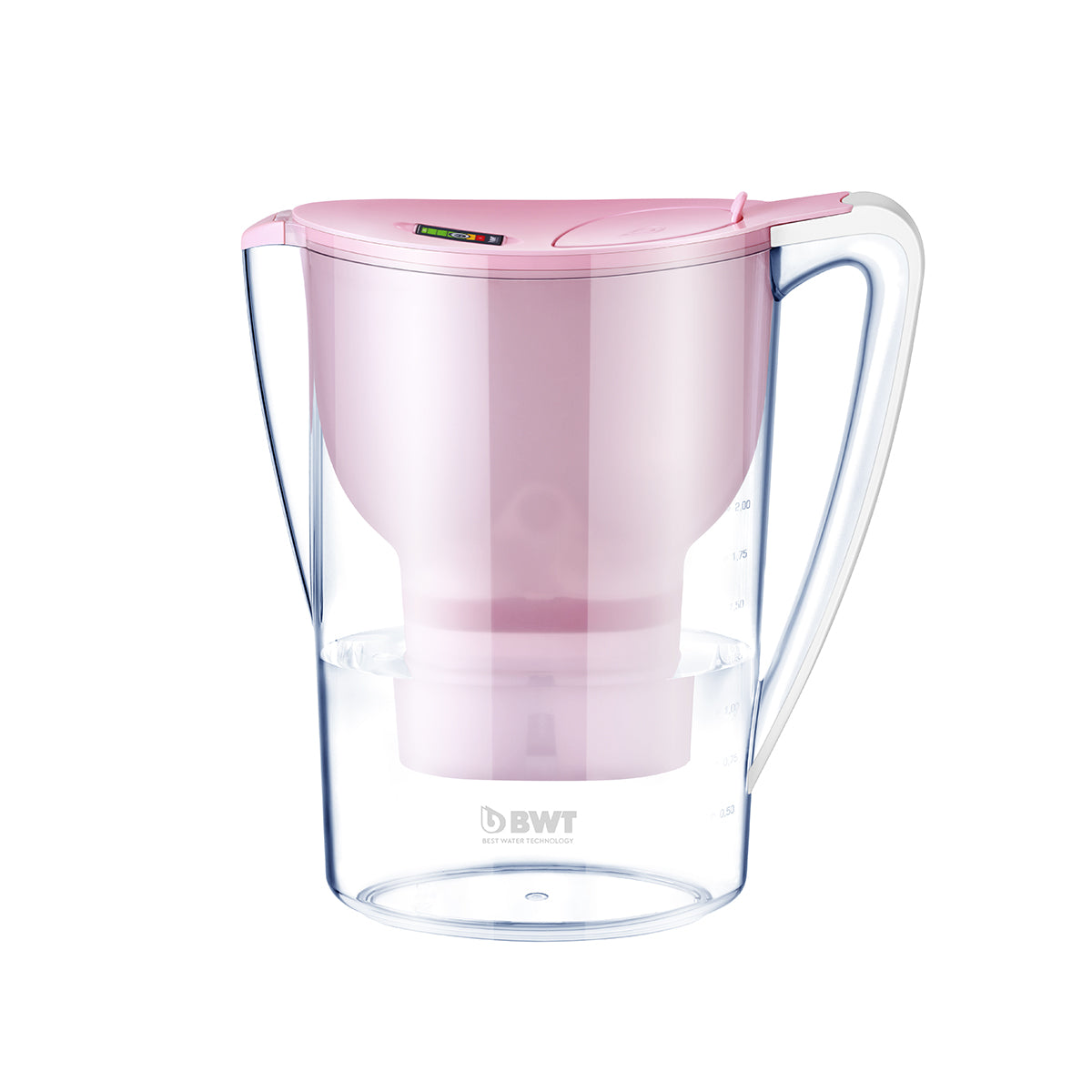 PENGUIN PLUS 3.5L SMART PINK WATER FILTER JUG WITH 7 PC MAGNESIUM WATER FILTER