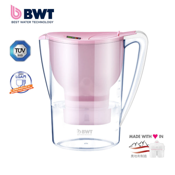 PENGUIN PLUS 3.5L SMART PINK WATER FILTER JUG (INCLUDED 1 MAGNESIUM FILTER)