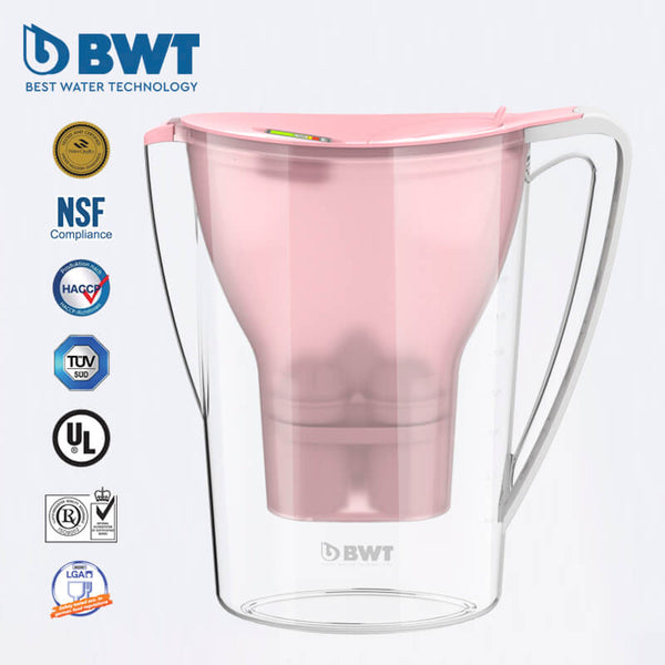 Penguin 2.7L Smart Pink Water Filter Jug